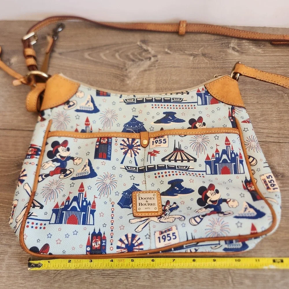 Dooney & Bourke 2016 Disney Parks 1/2 Marathon Weekend Crossbody Bag Purse Tote